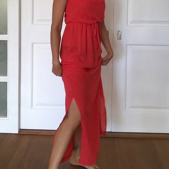 Vintage 70’s sheer red dress Roberta LTD 💃🏻 - Picture 3 of 11